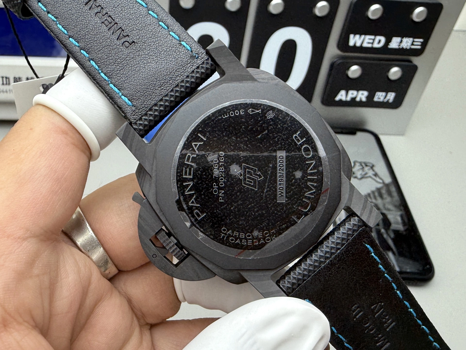 TechFriendly CBD Factory Panerai Luminor Marina Carbotech 44mm PAM01661 1:1 Super Clone – DDP.9010 Movement 379